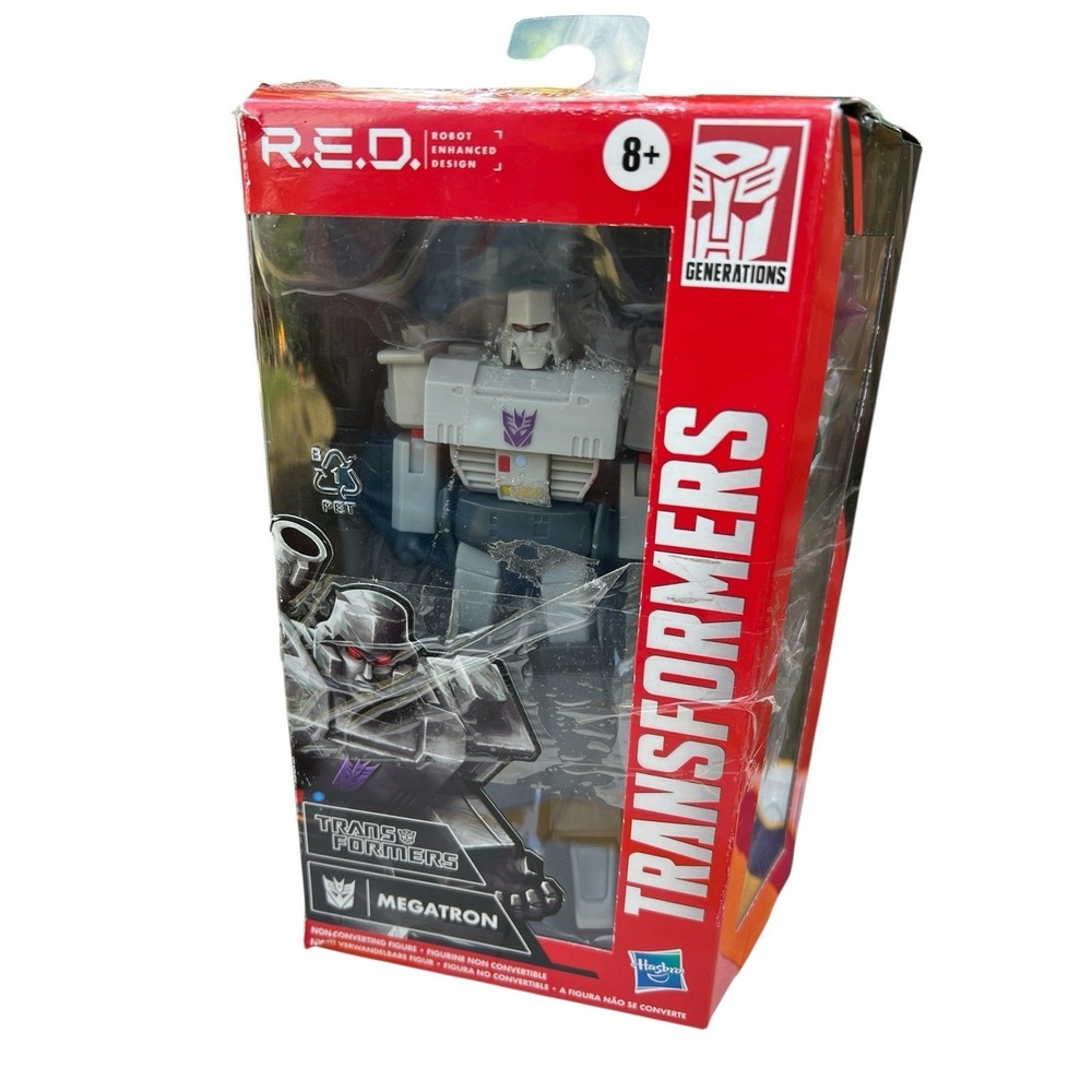 Transformers R.E.D. Megatron Hasbro Action Figure Robot Enhanced Design Open Box